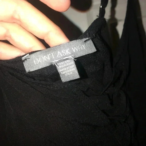 Black Tank Top - Picture 3 of 4